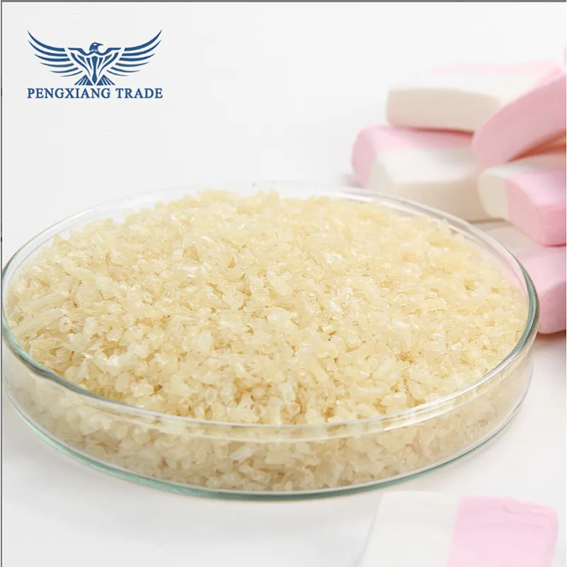 Hot Sale 180-250 Bloom Bovine Gelatin for Candy Use